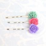 Flower Hair Pin: Happy kid